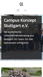 Mobile Screenshot of campus-konzept.de